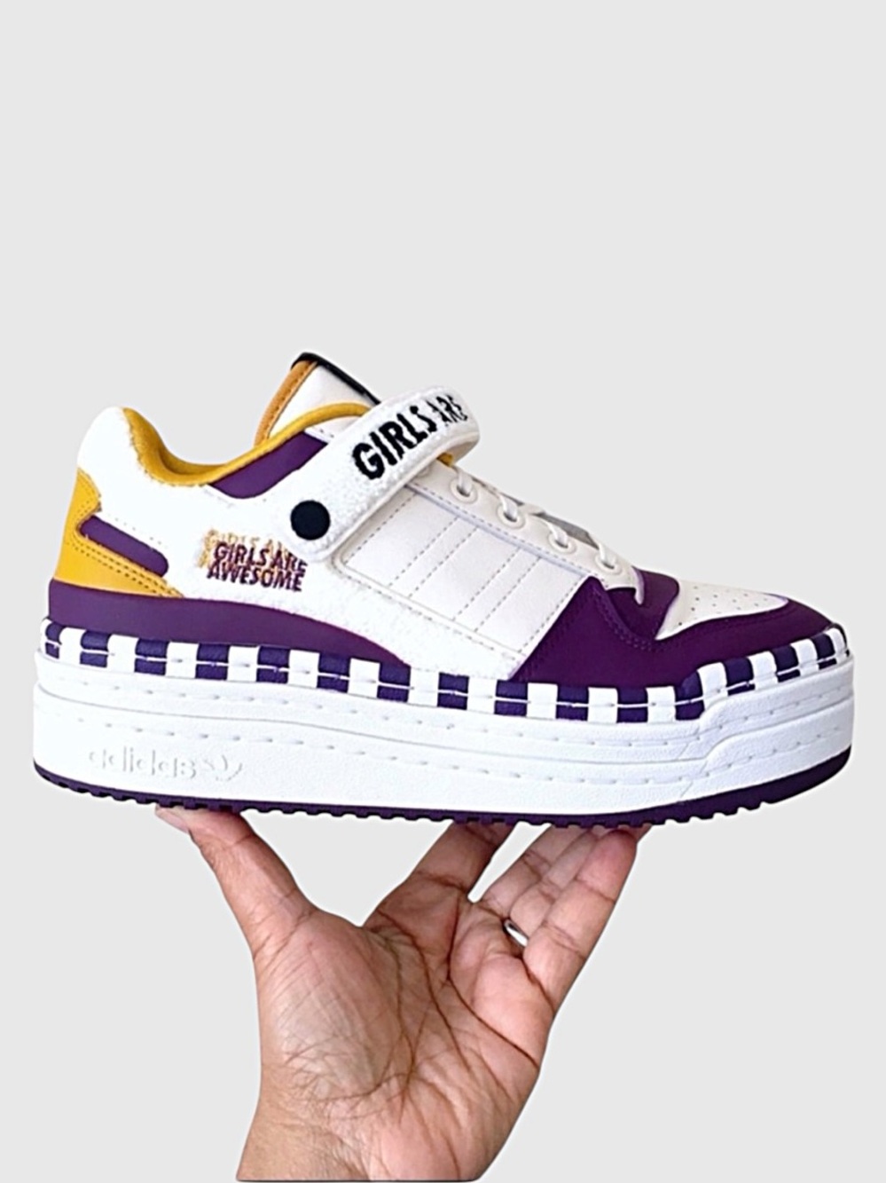 Adidas Triple Platforum Low Girls Are Awesome Women’s Platform Sneakers